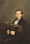 Northumberland small-pipes player 1835