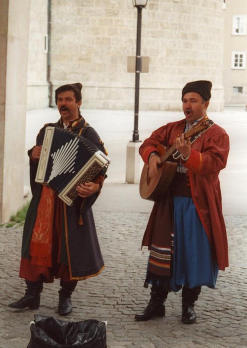 Ukranian buskers