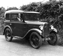 Walter's Austin Seven, photo courtesy Chris Holderness