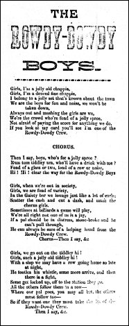 From Roy Palmer's broadside collection.