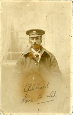 Dick's father Albert Hewitt.  See article MT221: 'Southrepps: Singing and Step Dancing in a north Norfolk Village' for more information about the family.