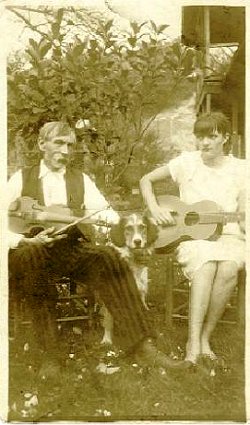 Charles McReynolds (with fiddle)
