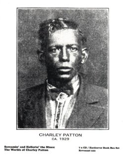 The only known photograph of Charley Patton