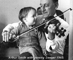 Arthur Smith with Jeremy Seeger, 1965
