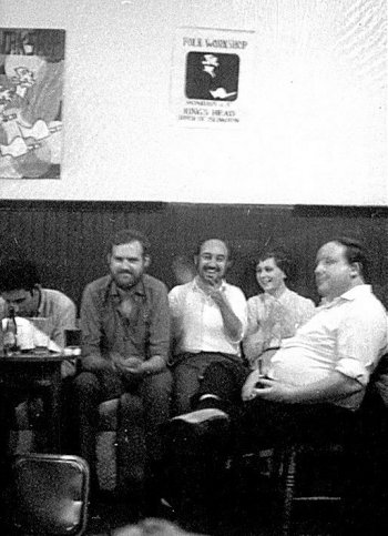 Some of the locals; Terry Vosper is in the centre.