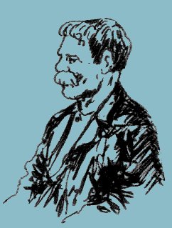 Willie Cumming. A drawing by Margaret Thomas, based on one that appeared in the Aberdeen Daily Journal, 17th January, 1911.