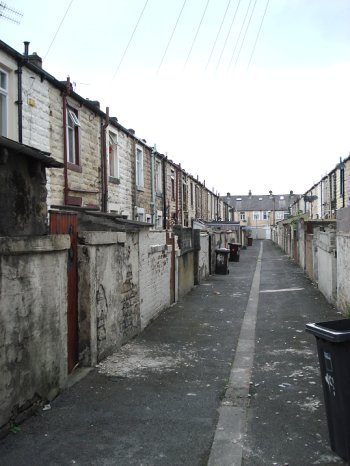 Old Burnley, as some of it is still today.