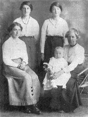 Angelina Howell (with daughters and granddaughter)