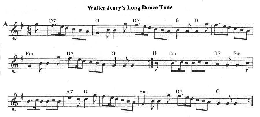 Walter Jeary's Long Dance tune
