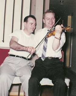 John with Buddy MacMaster
